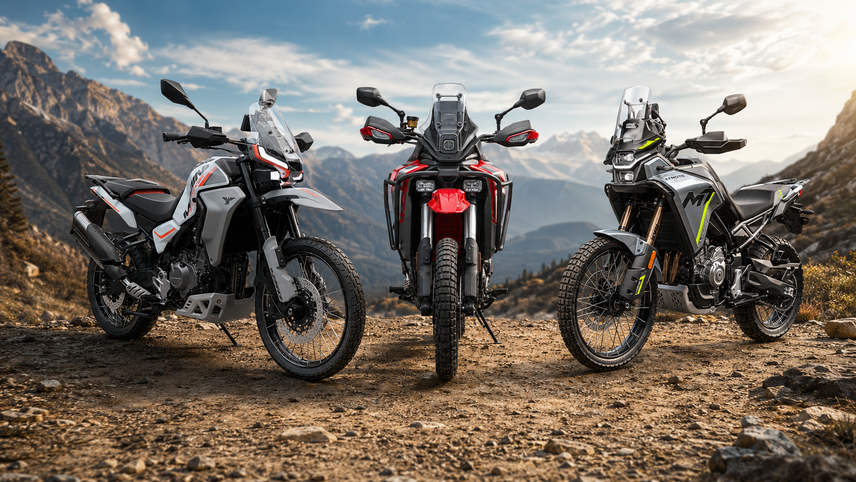 QJ Motor SRT 450 RX vs CFMoto 450MT vs Moto Morini Alltrhike 450: la nueva guerra adventure de media cilindrada