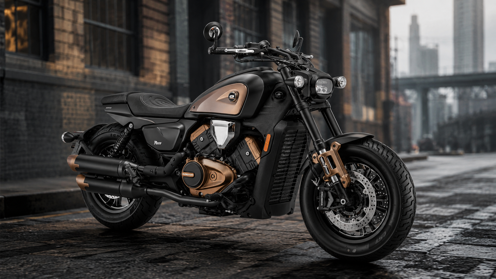 QJ Motor SRV 600 V4: Una cruiser que esconde un motor de naked deportiva