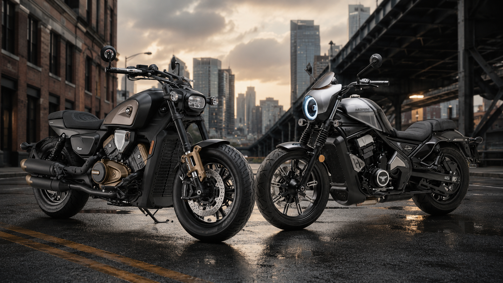 QJ Motor SRV 600 V4 vs Moto Morini Calibro 700: dos cruiser modernas, dos formas muy distintas de hacerte sonreír